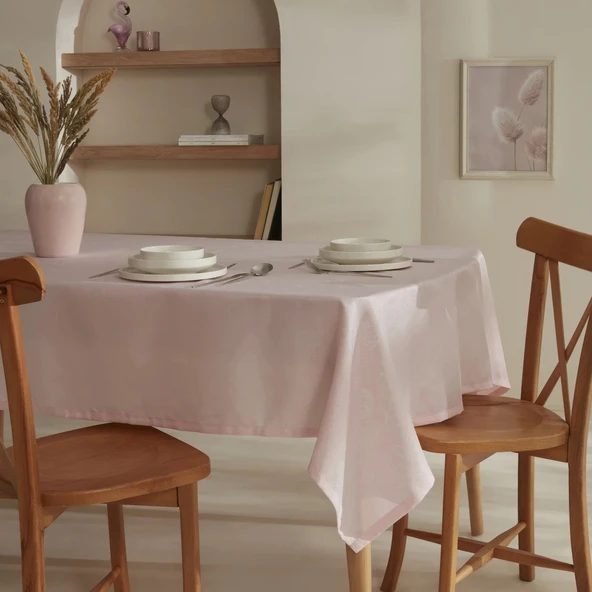 Karaca Home Elizabeth Masa Örtüsü Pudra ürün görseli 1