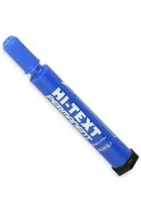 HI-TEXT PERMANENT MARKER KES MAVI 12 LI (830PCM) ürün görseli 1
