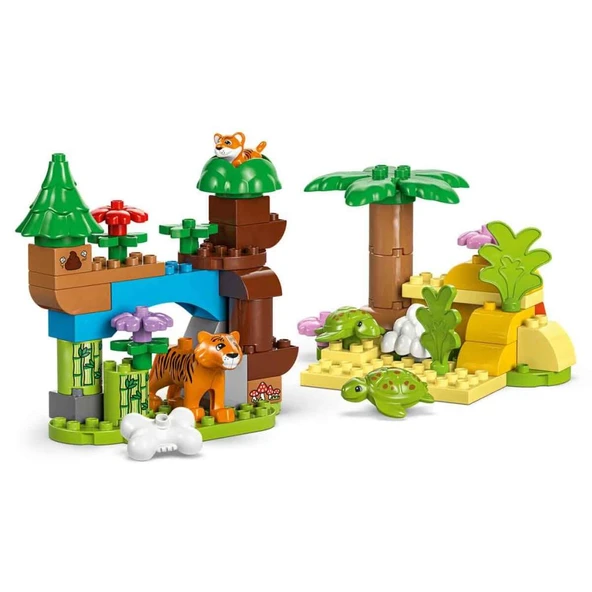 LEGO® DUPLO 3’ü 1 Arada Vahşi Hayvan Aileleri 10446 ürün görseli 1