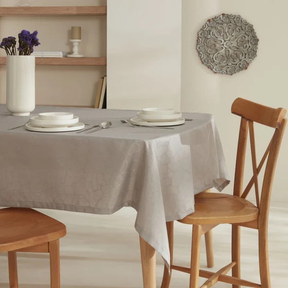 Karaca Home Pebble Masa Örtüsü Gri - Resim 2