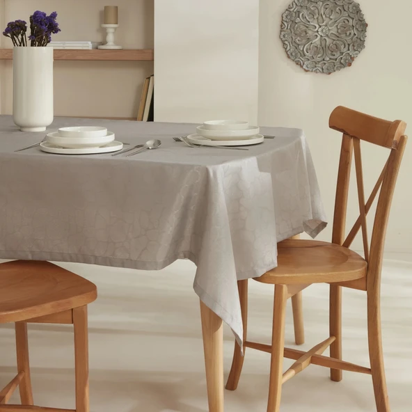 Karaca Home Pebble Masa Örtüsü Gri ürün görseli 1