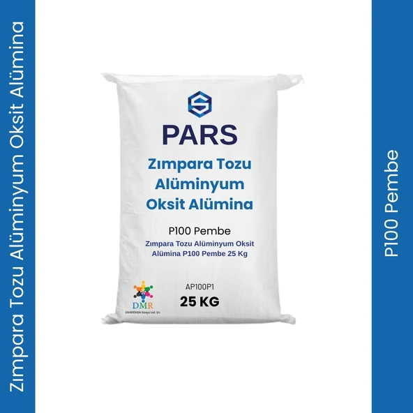 Zımpara Tozu Alüminyum Oksit Alümina P100 Pembe 25 Kg ürün görseli 1