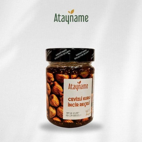 Atayname Cevizli Kuru İncir Reçeli 350 G ürün görseli 1