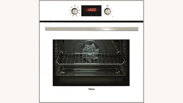 TEKA HAK 629 WH BUHAR DESTEKLİ 9 PROGRAMLI BEYAZ ANKASTRE FIRIN ürün görseli 1