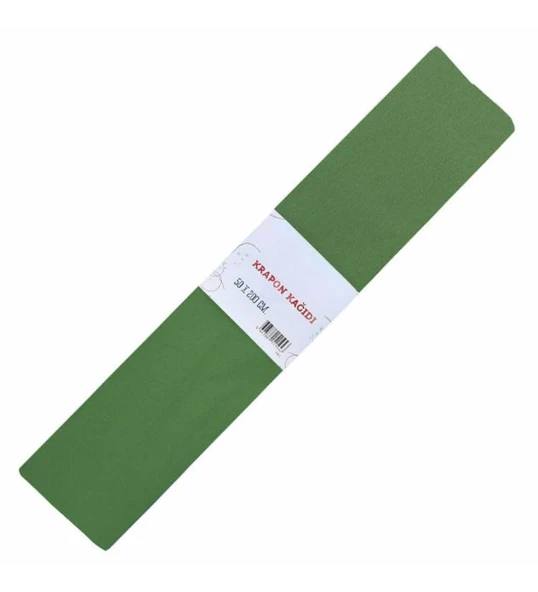 GIPTA  KREPON KAGIDI 50x200cm.YESIL 10 LU (9127) ürün görseli 1