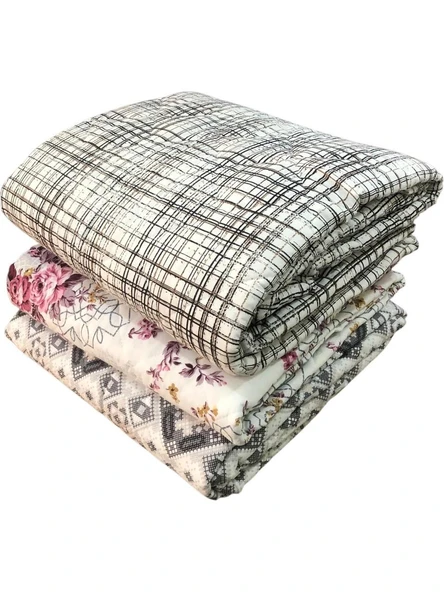 Royam Sdr Home Çift Kişilik %100 Pamuklu Çok Amaçlı Örtü Pike 195 x 220 ürün görseli 1