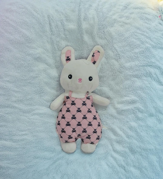 30 CM SEVİMLİ PELUŞ TAVŞAN OYUN VE UYKU ARKADAŞIM TAVŞANCIK ürün görseli 1