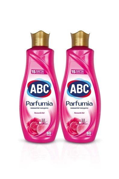 ABC Parfumia Konsantre Yumuşatıcı Romantik Gül 1440 ml X 2 Adet ürün görseli 1