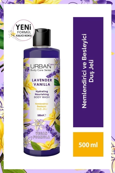 Urban Care Duş Jeli Lavender Vanilla Duş Jeli 500 ml X 4 ADET ürün görseli 1