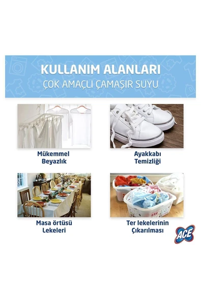ACE Çamaşır Suyu Normal 4.3kg - Resim 4