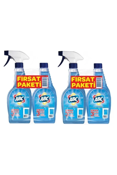 ABC Cam Temizleyici Camsil 4 X 750 ml ürün görseli 1