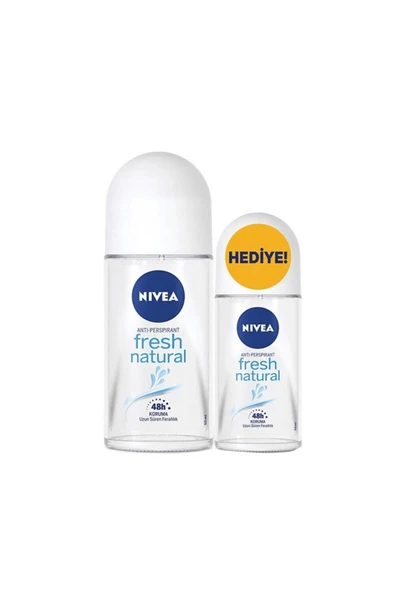 NIVEA Roll-on Byn Fresh 50ml+roll-on 25ml ürün görseli 1