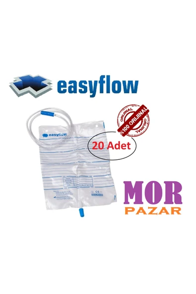 Musluklu Steril Idrar Torbası 2000 Ml ( 20'li Paket ) ürün görseli 1