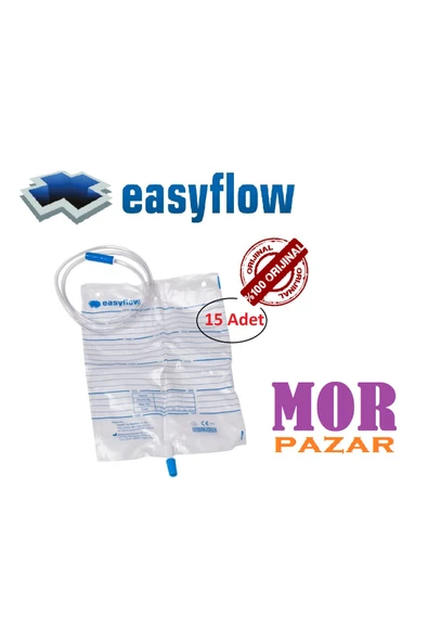 Musluklu Steril Idrar Torbası 2000 Ml ( 15'li Paket ) ürün görseli 1
