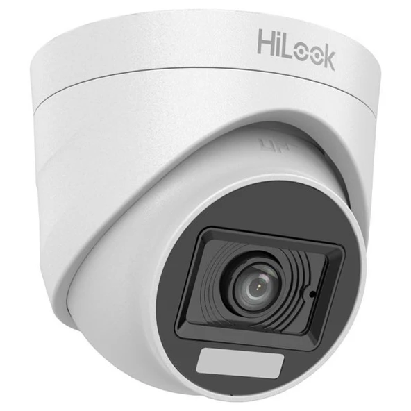 HILOOK 5MP THC-T157-LPS 2.8Mm Smart Lıght Colorvu Sesli Ahd Dome Kamera ürün görseli 1