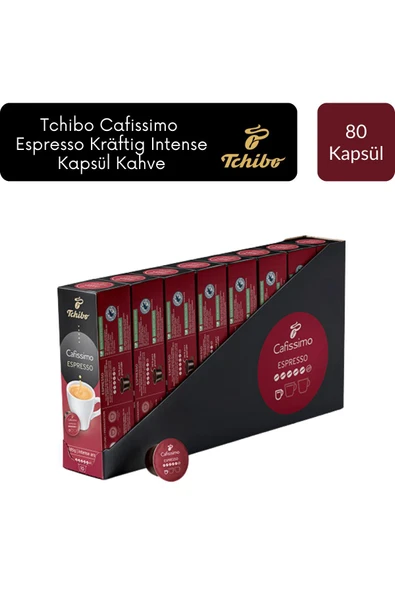 Tchibo Cafissimo Espresso Kraftig Intense Aroma Kapsül Kahve x 8 Adet ürün görseli 1