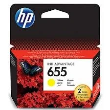 Hp Cz112ae (655) Sarı Murekkep Kartusu 600 Sayfa ürün görseli 1