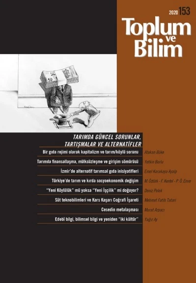 Toplum ve Bilim 153 2020 ürün görseli 1