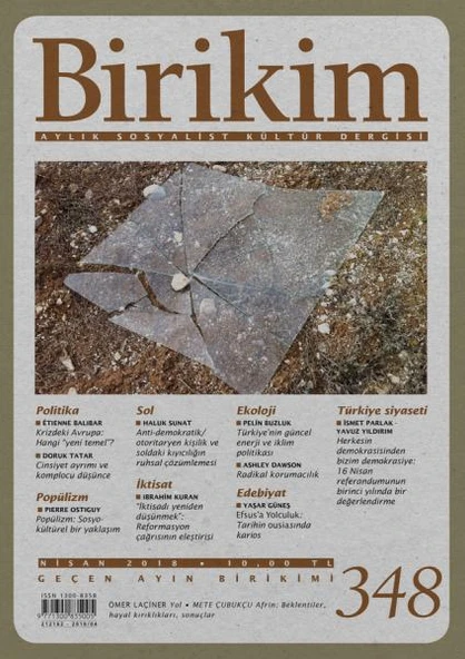 Birikim 348 Nisan 2018 ürün görseli 1