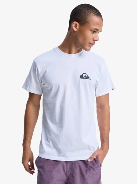 Quiksilver Eqyzt08042 Ev Mini Logo Ss Beyaz Erkek T-Shirt ürün görseli 1