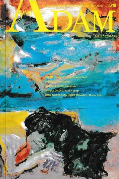 Adam Sanat 188 Eylül 2001 ürün görseli 1