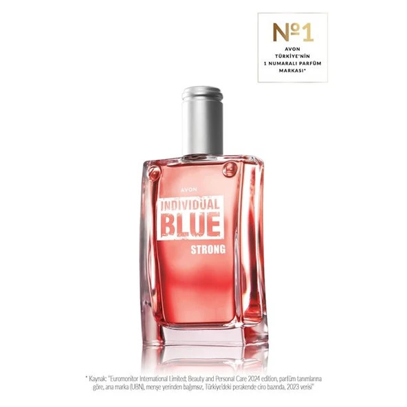 Avon Individual Blue Strong EDT Erkek Parfüm 100 ml ürün görseli 1