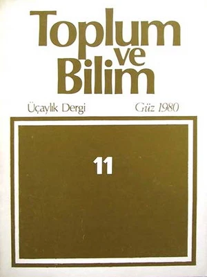 Toplum ve Bilim 11 Güz 1980 ürün görseli 1