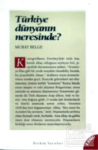 Türkiye Dünyanın Neresinde? ürün görseli 1