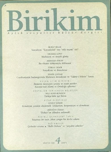 Birikim 4 Ağustos 1989 ürün görseli 1