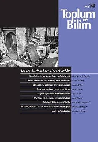 Toplum ve Bilim 146 2018 ürün görseli 1