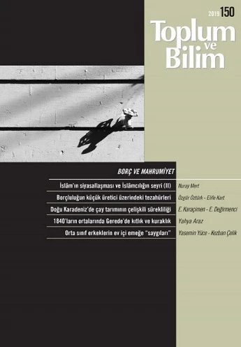 Toplum ve Bilim 150 2019 ürün görseli 1