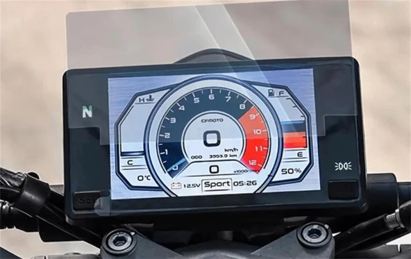 Cf Moto 650 NK Gösterge Uyumlu MAT Nano Ekran Koruyucu 2023-2024 ürün görseli 1
