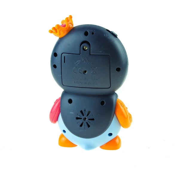 Oyuncak Penguen Işıklı Sesli Sevimli Penguen 16 Cm - Resim 3