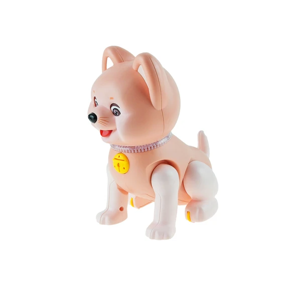Oyuncak Köpek Işıklı Sesli Pilli Köpek 17 Cm ürün görseli 1