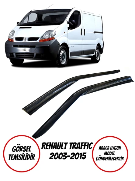 Renault Traffic 2003-2015 Cam Rüzgarlığı 2li ürün görseli 1