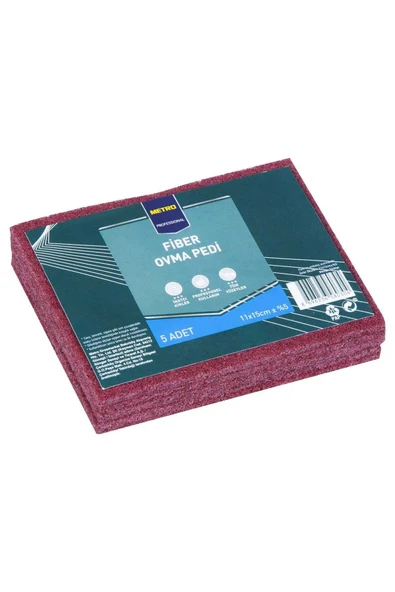 Professıonal Fiber Ovma Pedi 5li Bordo ürün görseli 1