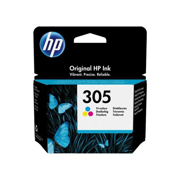 HP 3YM60AE (305) 3 Renkli Murekkep Kartusu 100 Sayfa ürün görseli 1