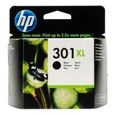 Hp Ch563ee (301Xl) Sıyah Yuksek Kapasıtelı Murekkep Kartusu 480 Sayfa ürün görseli 1