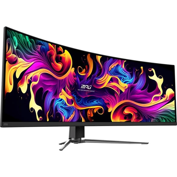 MSI 49" OLED MPG 491CQP 0.03MS 144HZ HDMI-DP USBC KAVISLI GAMING MONİTÖR 5120X1440 ürün görseli 1