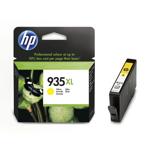 Hp C2p26ae (935Xl) Sarı Yuksek Kapasıtelı Murekkep Kartusu 825 Sayfa ürün görseli 1