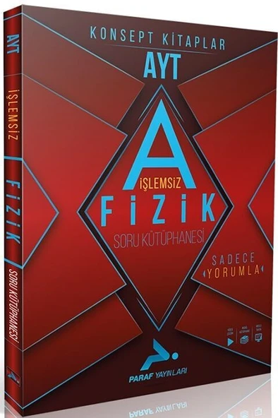 AYT İşlemsiz Fizik Konsept Soru Kütüphanesi Paraf Yayınları ürün görseli 1