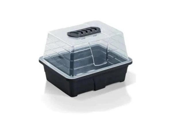 Omnipazar SO-FYT1 Fide Yetiştirme Fanusu Takımı 1.4 Litre 18 cm No 1 Antrasit ürün görseli 1