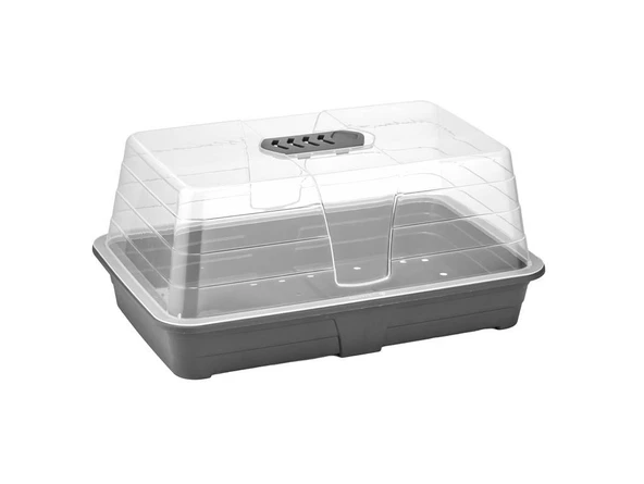 Omnipazar SO-FYT2 Fide Yetiştirme Fanusu Takımı 4.1 Litre 33.5 cm No 2 Antrasit ürün görseli 1