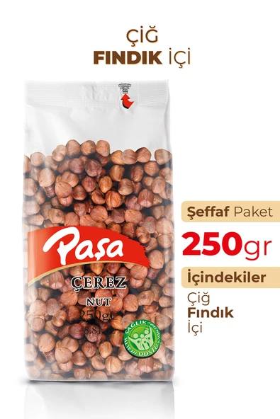 Paşa Kuruyemiş Çiğ Fındık İçi 250 gr - Resim 2