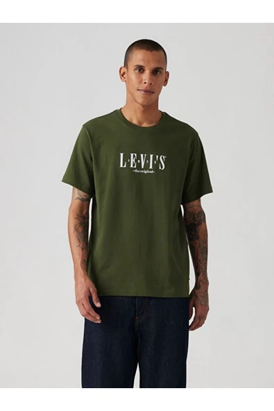 Levi's Oversize Minimalist Erkek T-Shirt - Kısa Kol - Regular Fit ürün görseli 1