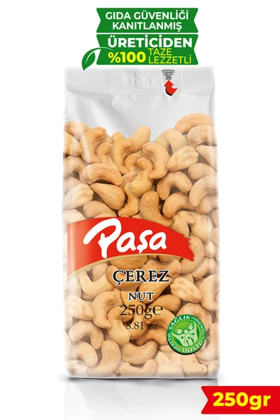Paşa Kuruyemiş Kavrulmuş Kaju Fıstığı 250 gr ürün görseli 1