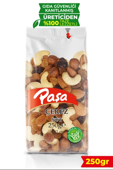 Paşa Kuruyemiş Çiğ Karışık Kuruyemiş 250 gr ürün görseli 1