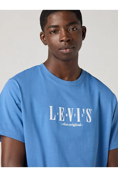 Levi's Oversize Erkek T-Shirt - Kısa Kol - Minimalist - Resim 3