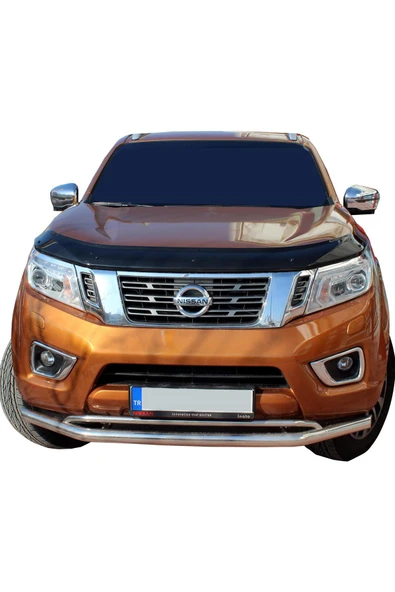 Nissan Navara Ön Krom Koruma Bıyık Paslanmaz Çelik ürün görseli 1