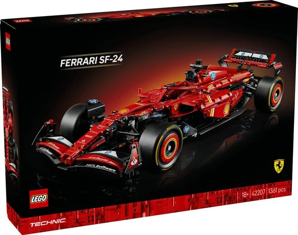LEGO Technic 42207 Ferrari SF-24 F1 Car ürün görseli 1